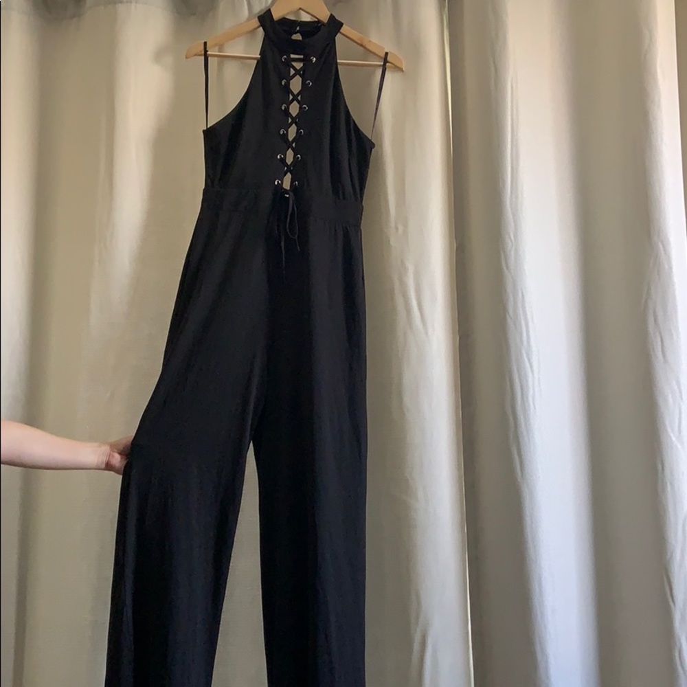 Black jumpsuit